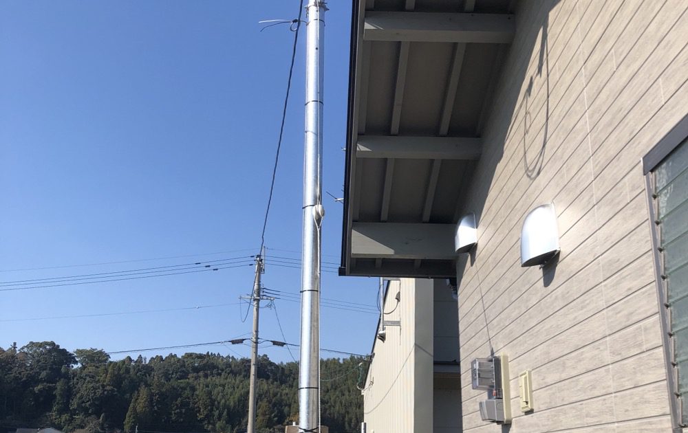 仮説電柱撤去 - 鈴木電設株式会社 ｜熊本の太陽光発電システム・電気工事・設備工事